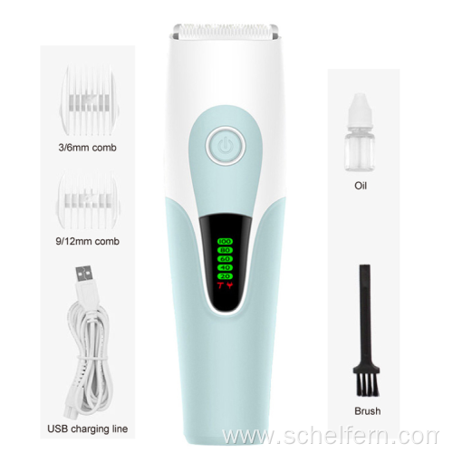 Baby Hair Trimmer Rechargeable Electric Baby Hair Clipper